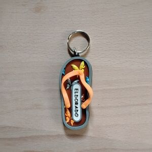 El Dorado sandal keychain